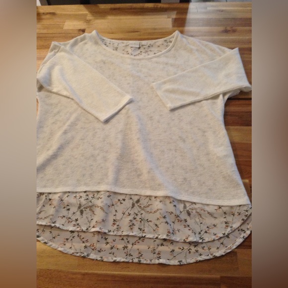 New York & Company Jeans Long Sleeve | Size L - Picture 6 of 9